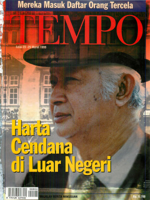 Cover Majalah Tempo - Edisi 1999-03-29