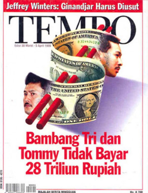 Cover Majalah Tempo - Edisi 1999-04-05