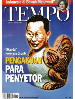 Cover Majalah Tempo - Edisi 1999-06-13