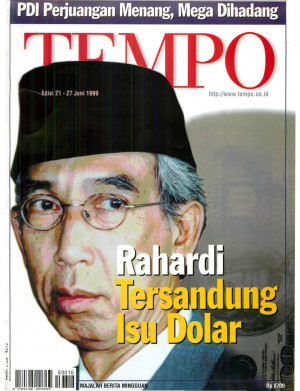 Cover Majalah Tempo - Edisi 1999-06-27