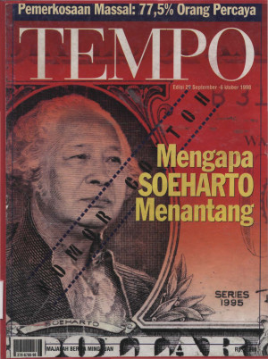 Cover Majalah Tempo - Edisi 1998-10-03
