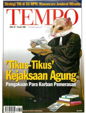 Cover Majalah Tempo - Edisi 1999-07-18
