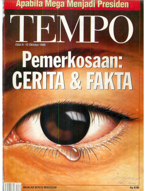 Cover Majalah Tempo - Edisi 1998-10-12