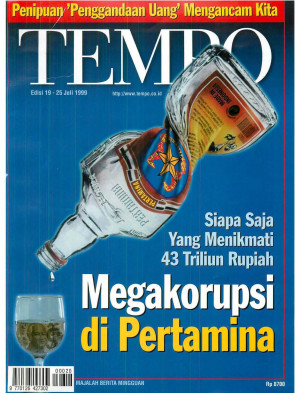 Cover Majalah Tempo - Edisi 1999-07-25