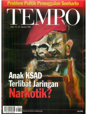 Cover Majalah Tempo - Edisi 1999-08-22