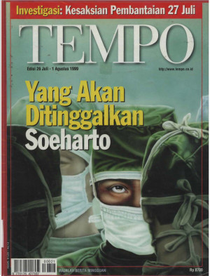 Cover Majalah Tempo - Edisi 1999-08-01