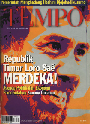 Cover Majalah Tempo - Edisi 1999-09-12
