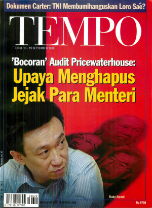 Cover Majalah Tempo - Edisi 1999-09-19