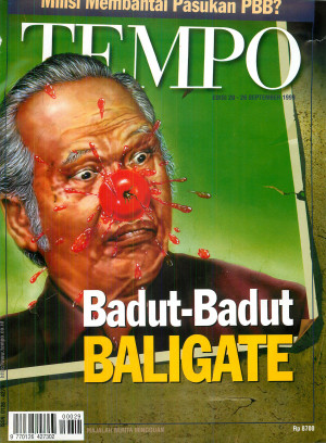 Cover Majalah Tempo - Edisi 1999-09-26