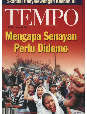 Cover Majalah Tempo - Edisi 1998-11-09