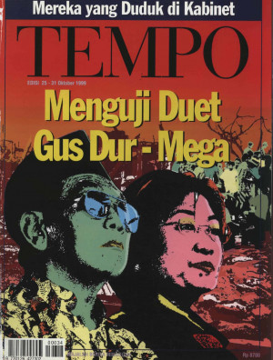 Cover Majalah Tempo - Edisi 1999-10-31