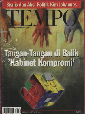 Cover Majalah Tempo - Edisi 1999-11-07