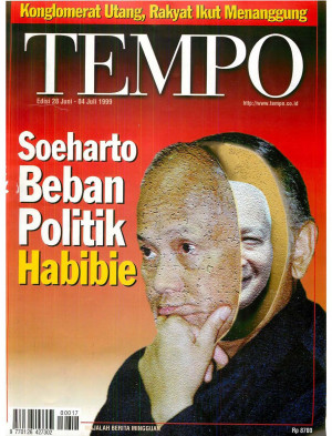 Cover Majalah Tempo - Edisi 1999-07-04