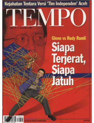 Cover Majalah Tempo - Edisi 1999-11-21