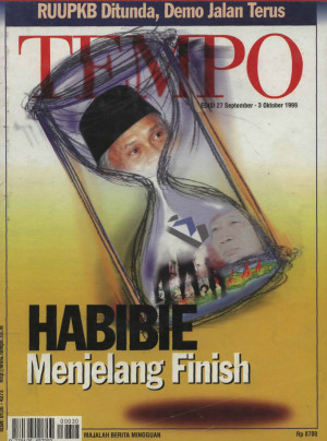 Cover Majalah Tempo - Edisi 1999-10-03