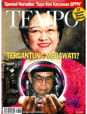 Cover Majalah Tempo - Edisi 2001-05-06