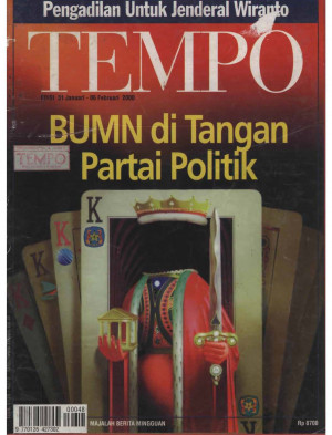 Cover Majalah Tempo - Edisi 2000-02-06