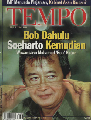 Cover Majalah Tempo - Edisi 2000-04-09