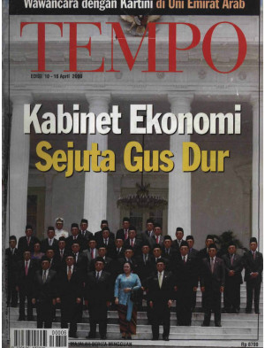 Cover Majalah Tempo - Edisi 2000-04-16