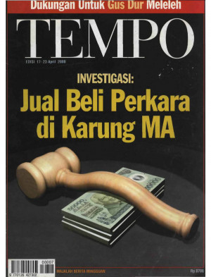 Cover Majalah Tempo - Edisi 2000-04-23