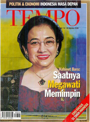 Cover Majalah Tempo - Edisi 2000-08-20
