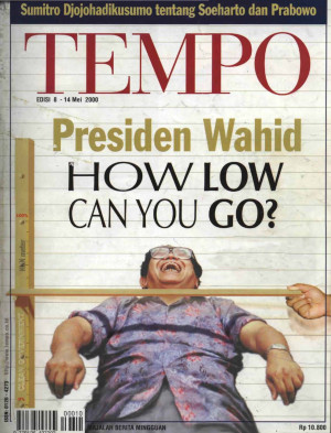 Cover Majalah Tempo - Edisi 2000-05-14