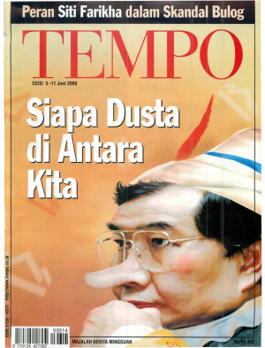Cover Majalah Tempo - Edisi 2000-06-11