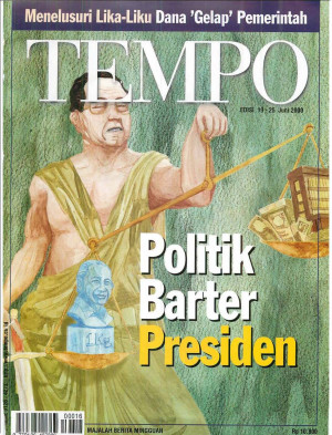 Cover Majalah Tempo - Edisi 2000-06-25
