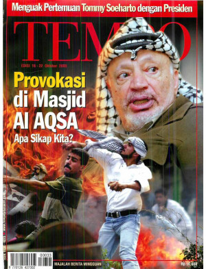 Cover Majalah Tempo - Edisi 2000-10-22
