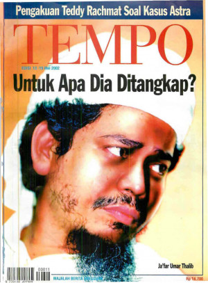 Cover Majalah Tempo - Edisi 2002-05-19