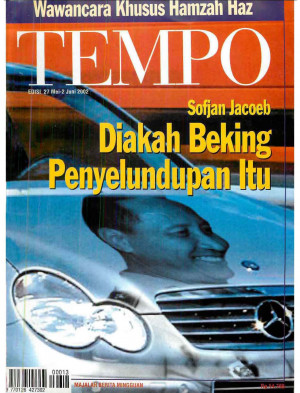 Cover Majalah Tempo - Edisi 2002-06-02