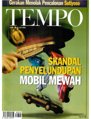 Cover Majalah Tempo - Edisi 2002-06-23
