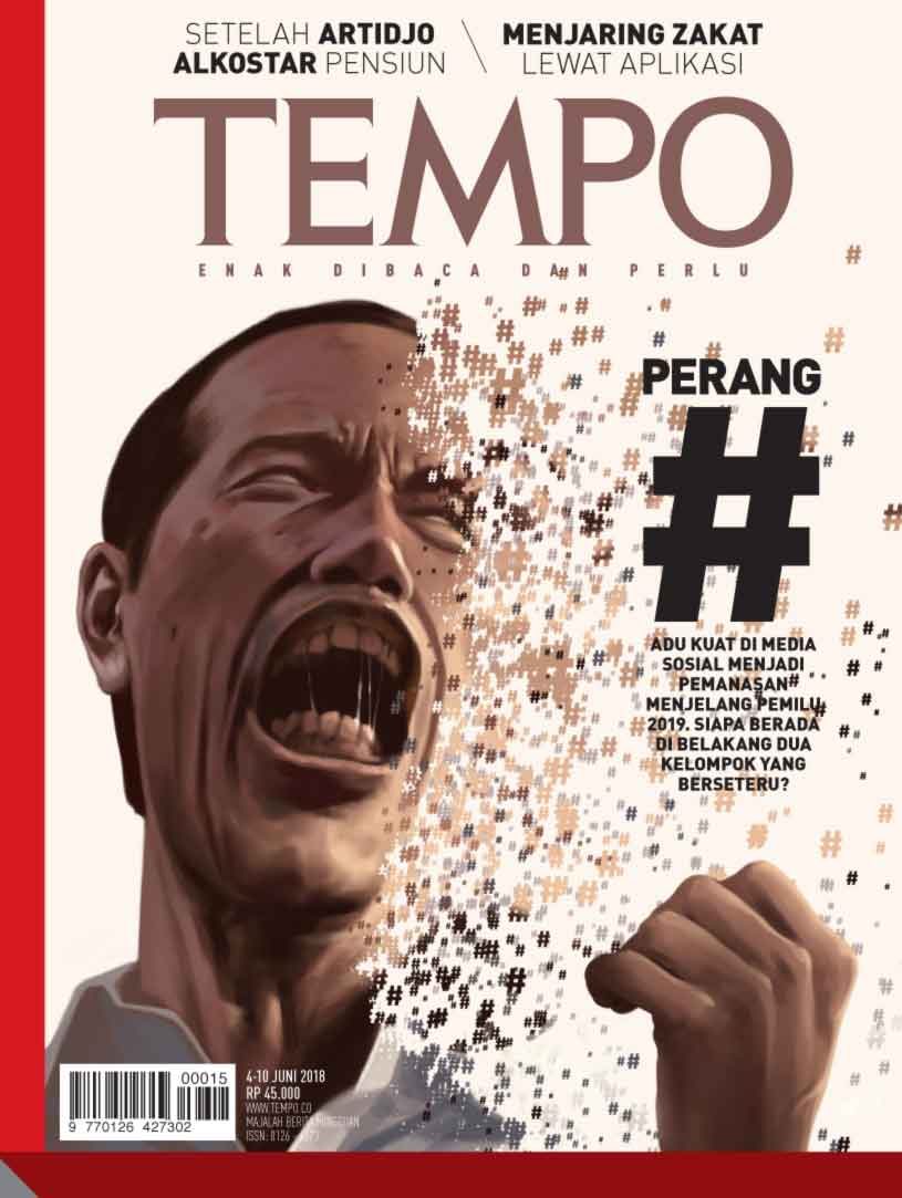 Cover Majalah Tempo - Edisi 2018-06-03