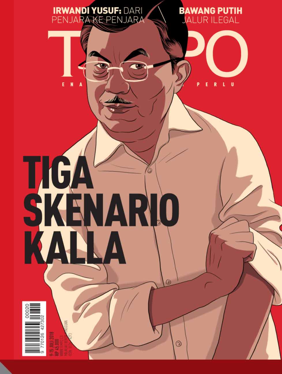 Cover Majalah Tempo - Edisi 2018-07-08