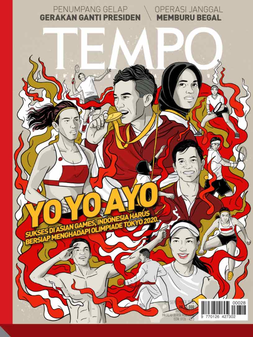 Cover Majalah Tempo - Edisi 2018-09-01