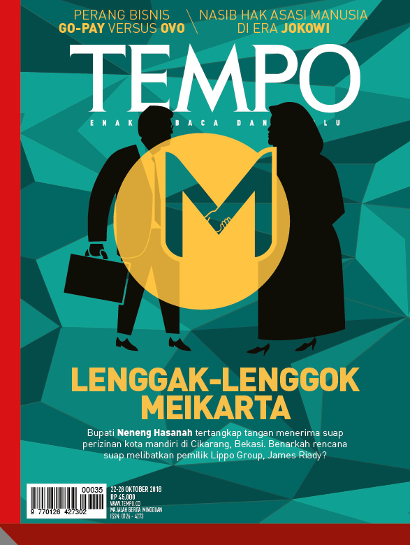Cover Majalah Tempo - Edisi 2018-10-20 - Lenggak-Lenggok Meikarta