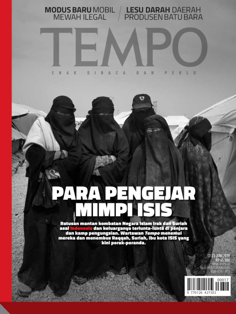 Cover Majalah Tempo - Edisi 23-06-2019 - Para Pengejar Mimpi ISIS