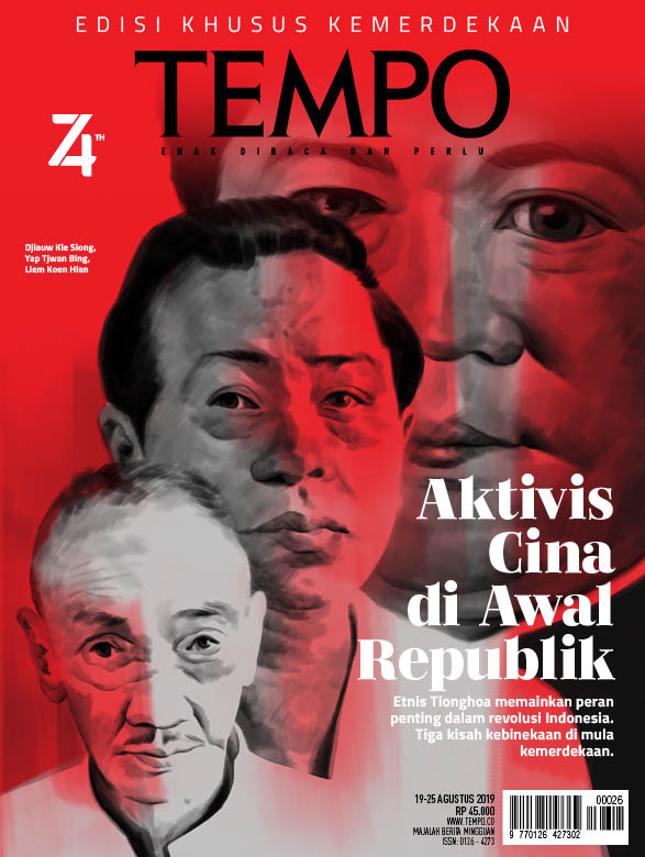 Cover Majalah Tempo - Edisi 14-08-2019 - Edisi 14-08-2019 - Aktivis Cina di Awal Republik