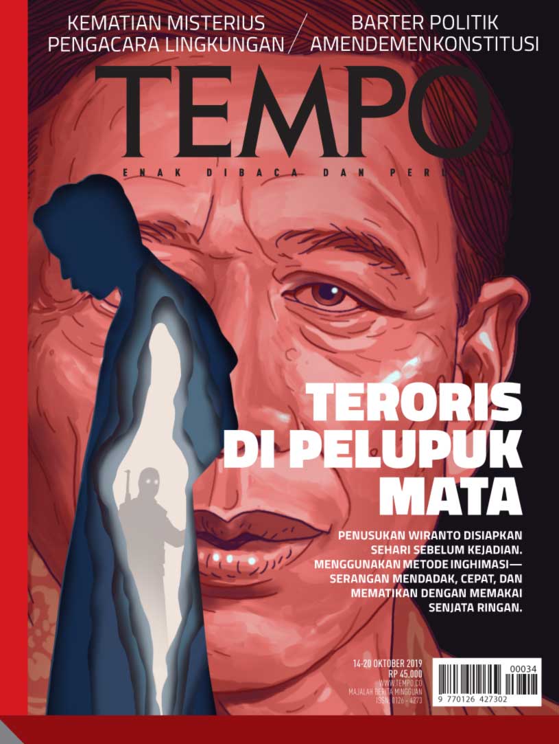Cover Majalah Tempo - Edisi 12-10-2019 - Teroris Di Pelupuk Mata