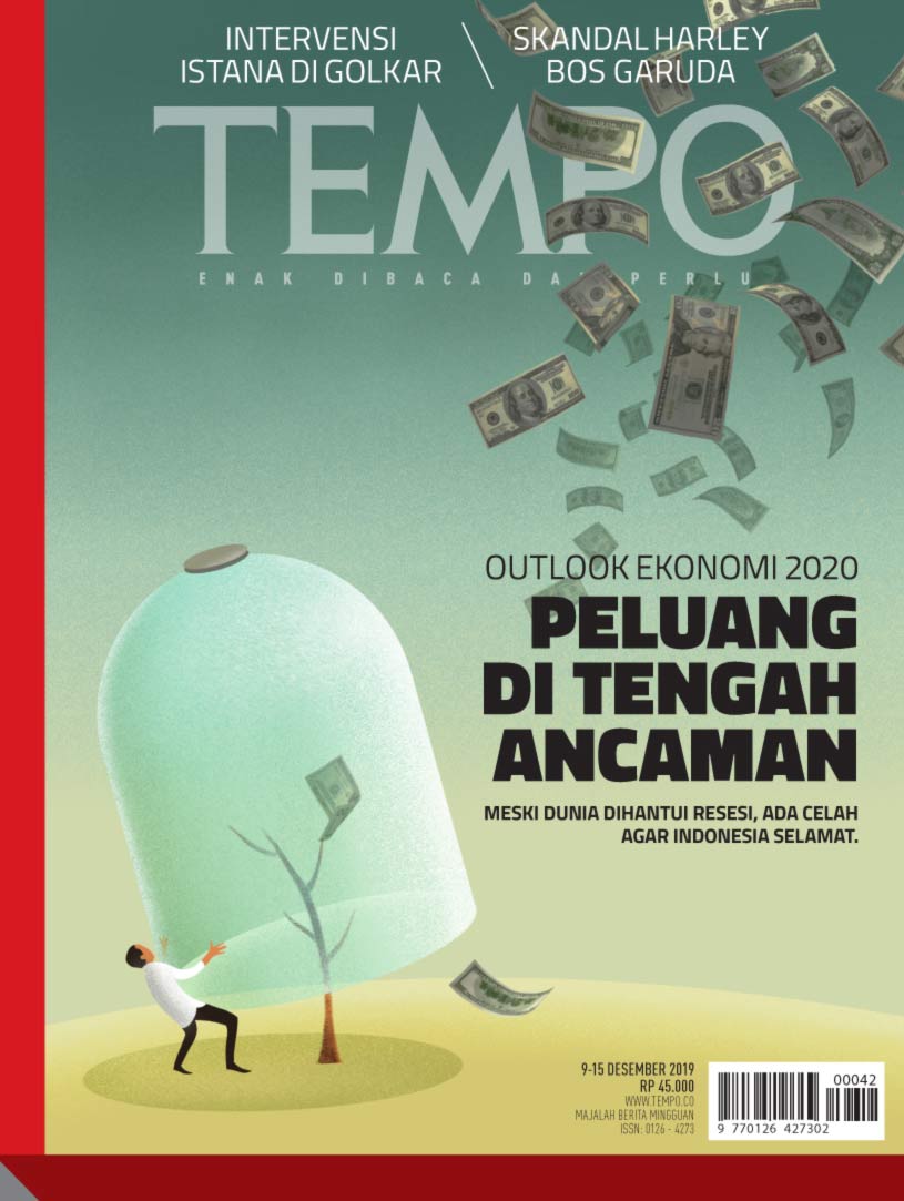 Cover Majalah Tempo - Edisi 07-12-2019 - Outlook Ekonomi 2020, Peluang di Tengah Ancaman