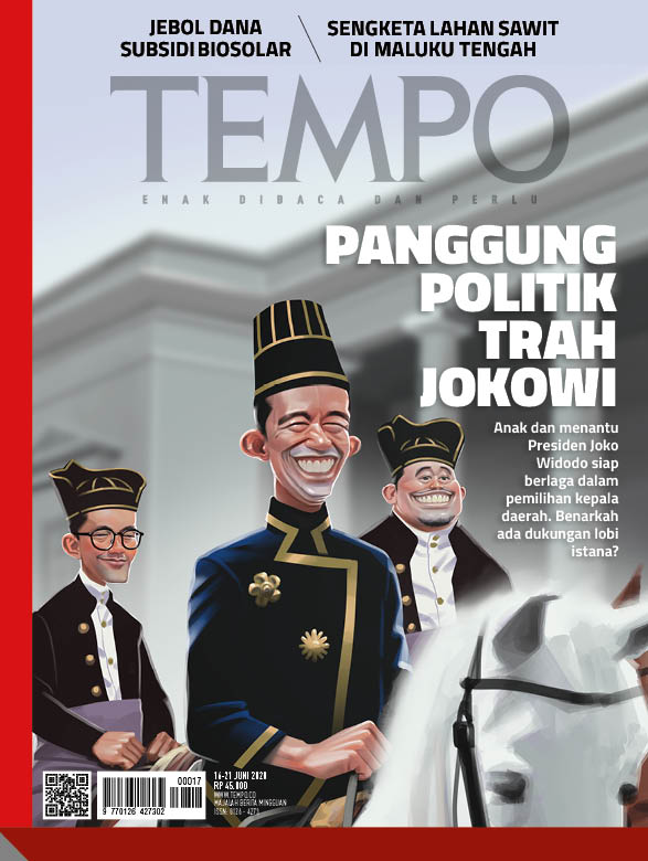 Cover Majalah Tempo - Edisi 13-06-2020 - Panggung Politik Trah Jokowi 