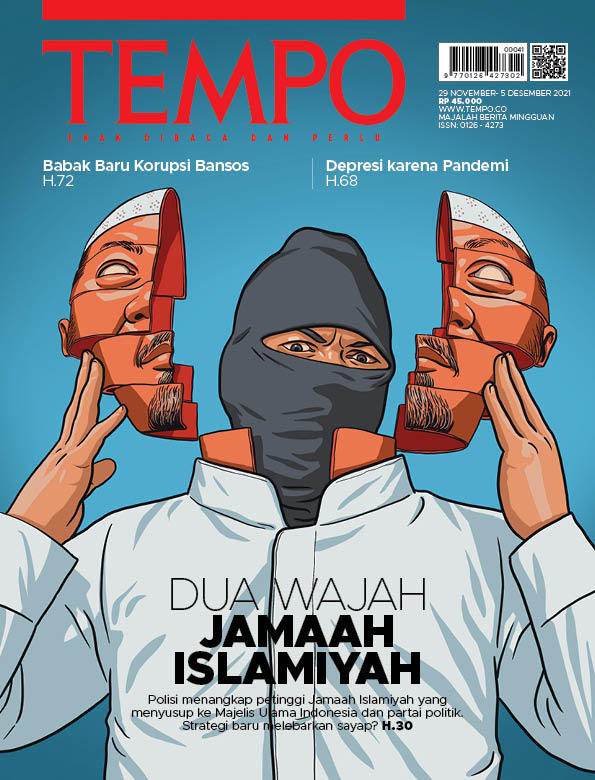 Cover Majalah Tempo - Edisi 27 November 2021 - Dua Wajah Jamaah Islamiyah