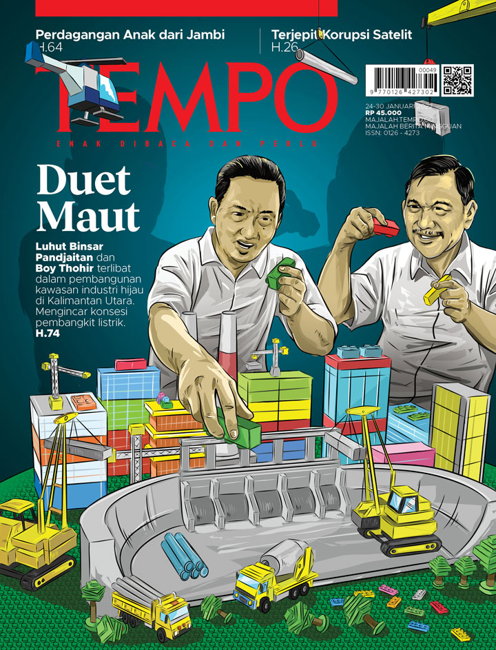 Cover Majalah Tempo - Edisi 22 Januari 2022 - Duet Maut