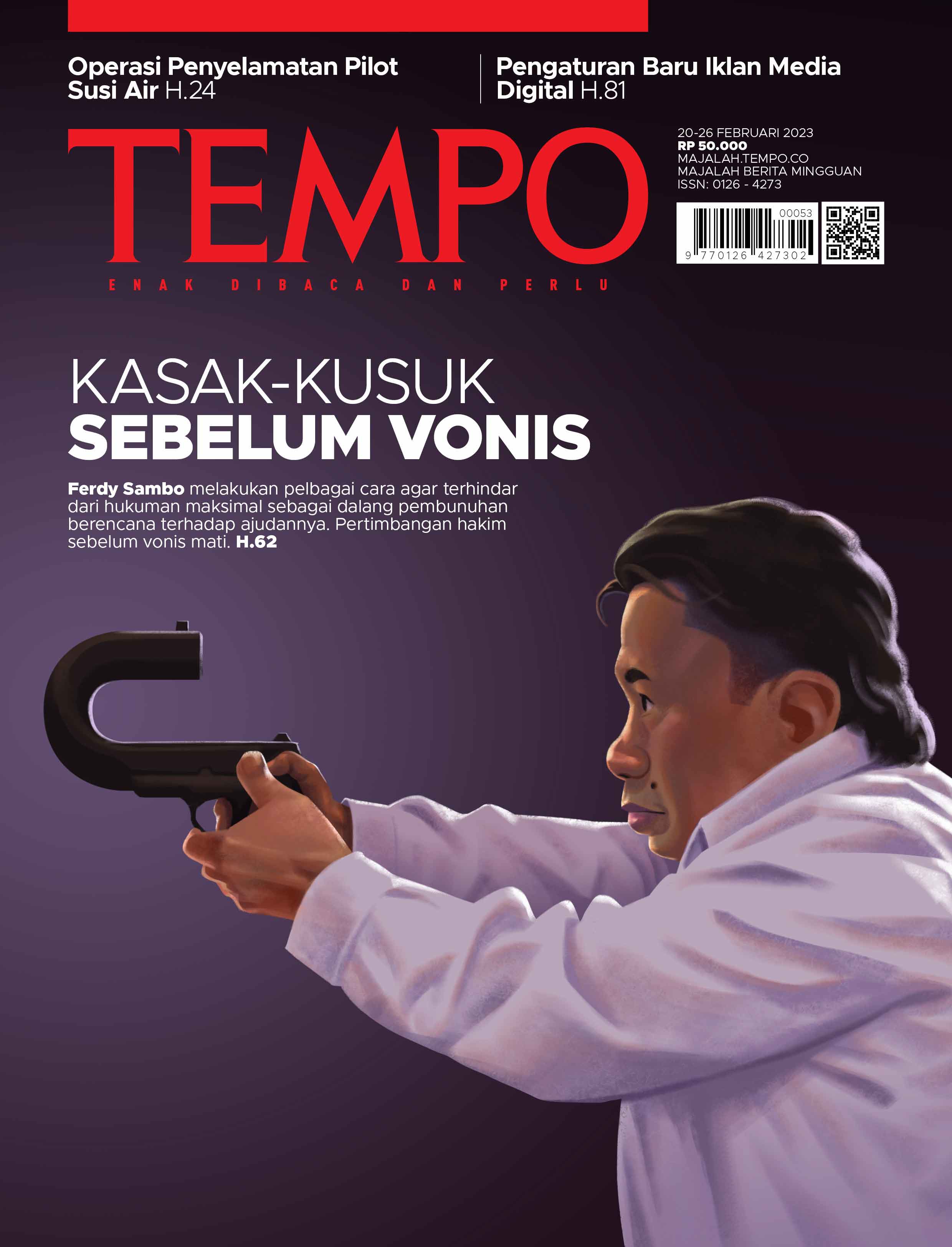 Edisi Minggu 19 Februari 2023 Majalah Tempo Co   Cover 19 Februari 2023   Kasak Kusuk Sebelum Vonis 