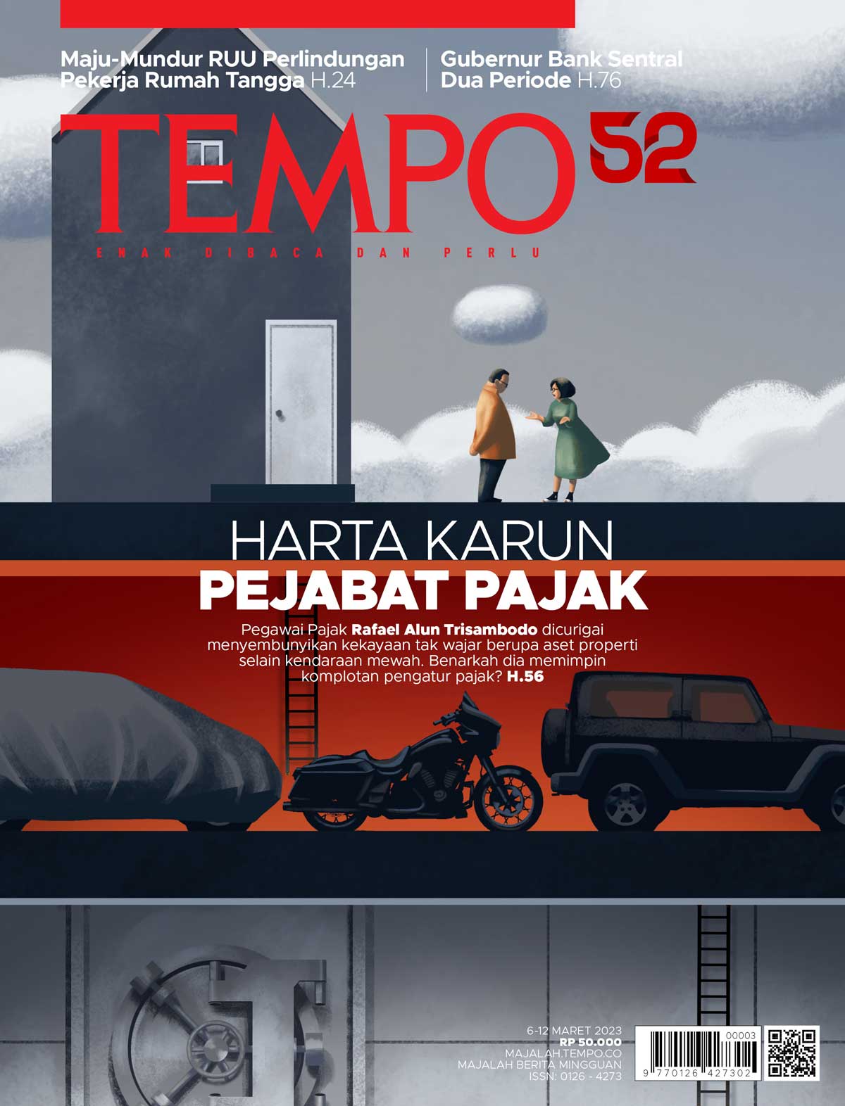 Cover Majalah Tempo - 5 Maret 2023 - Harta Karun Pejabat Pajak