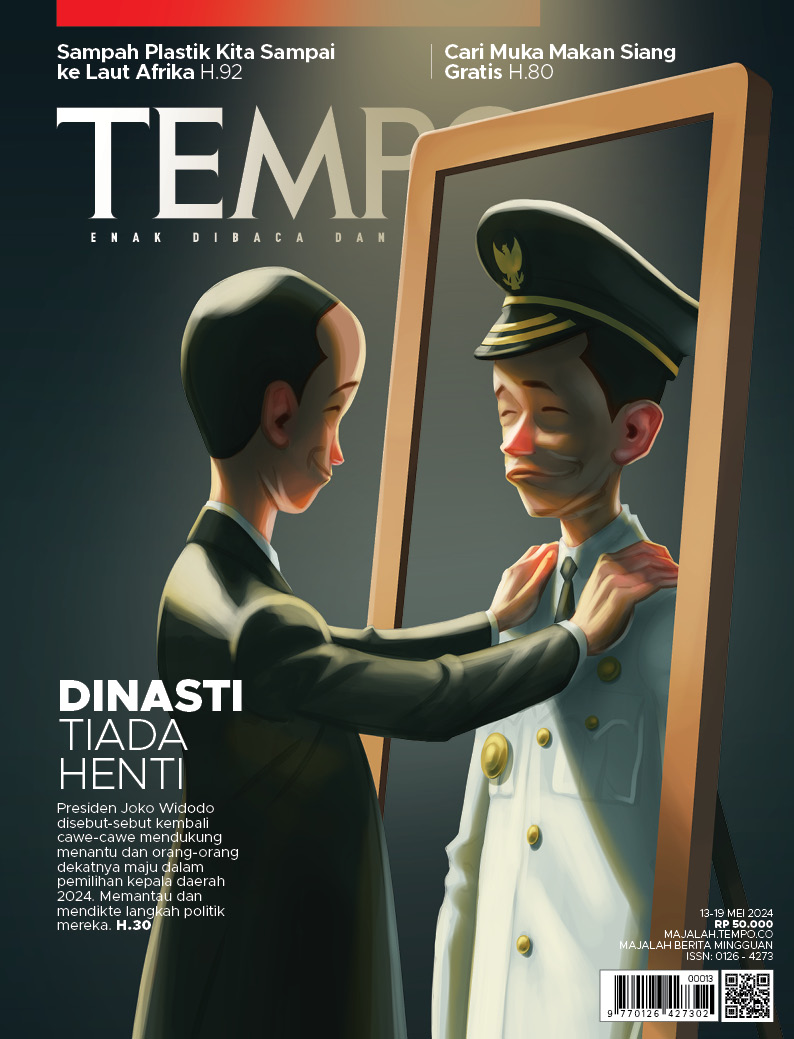 Cover Majalah Tempo - 12 Mei 2024 - Dinasti Tiada Henti
