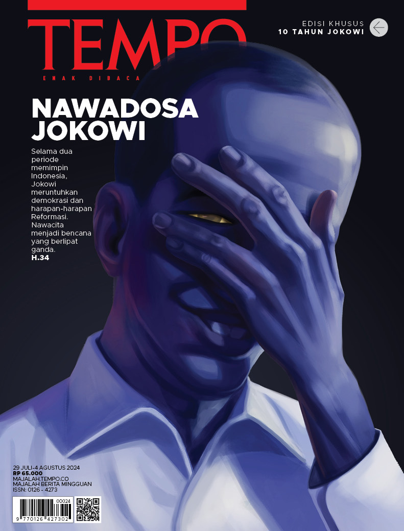 Cover Majalah Tempo - 28 Juli 2024 - Nawadosa Jokowi 