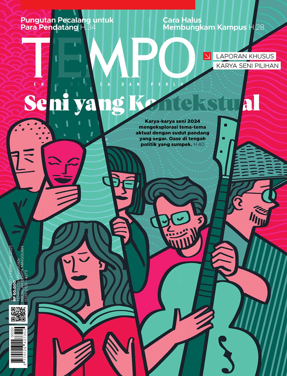 Cover Majalah Tempo - Seni Yang Konstektual