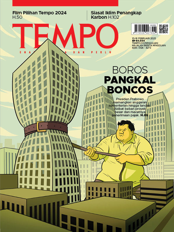 Cover Majalah Tempo - Boros Pangkal Boncos