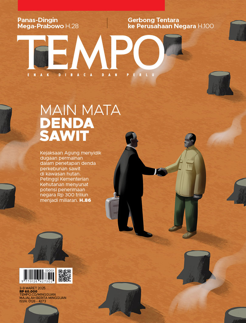 Cover Majalah Tempo - Main Mata Denda Sawit